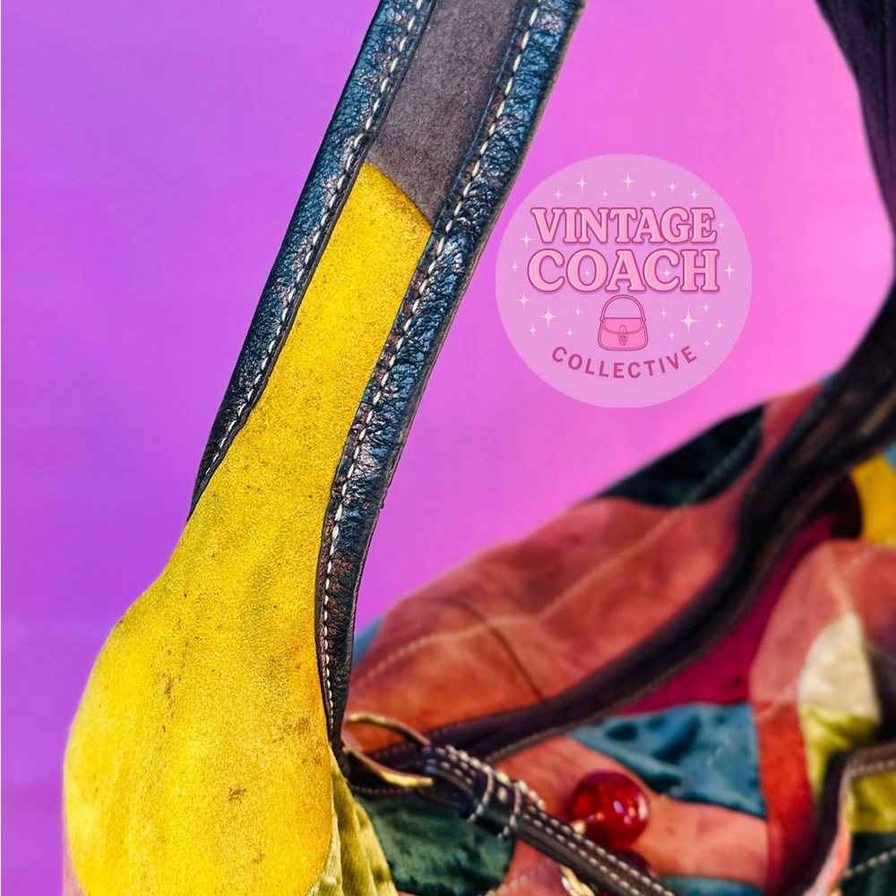 READ B4 PURCHASE-Patchwork Coach Ergo Shoulder Ba… - image 3